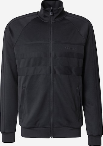 Giacca di felpa 'The First' di ADIDAS ORIGINALS in nero: frontale