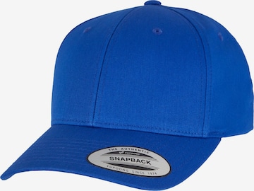 Flexfit Cap 'Classic' in Blau: Vorderseite