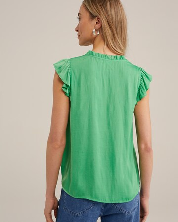 WE Fashion Bluse i grønn
