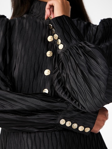 YAS Shirt dress 'YASRIPPLE' in Black
