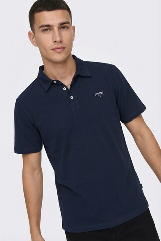 JACK & JONES Poloshirt in Blau: Vorderseite