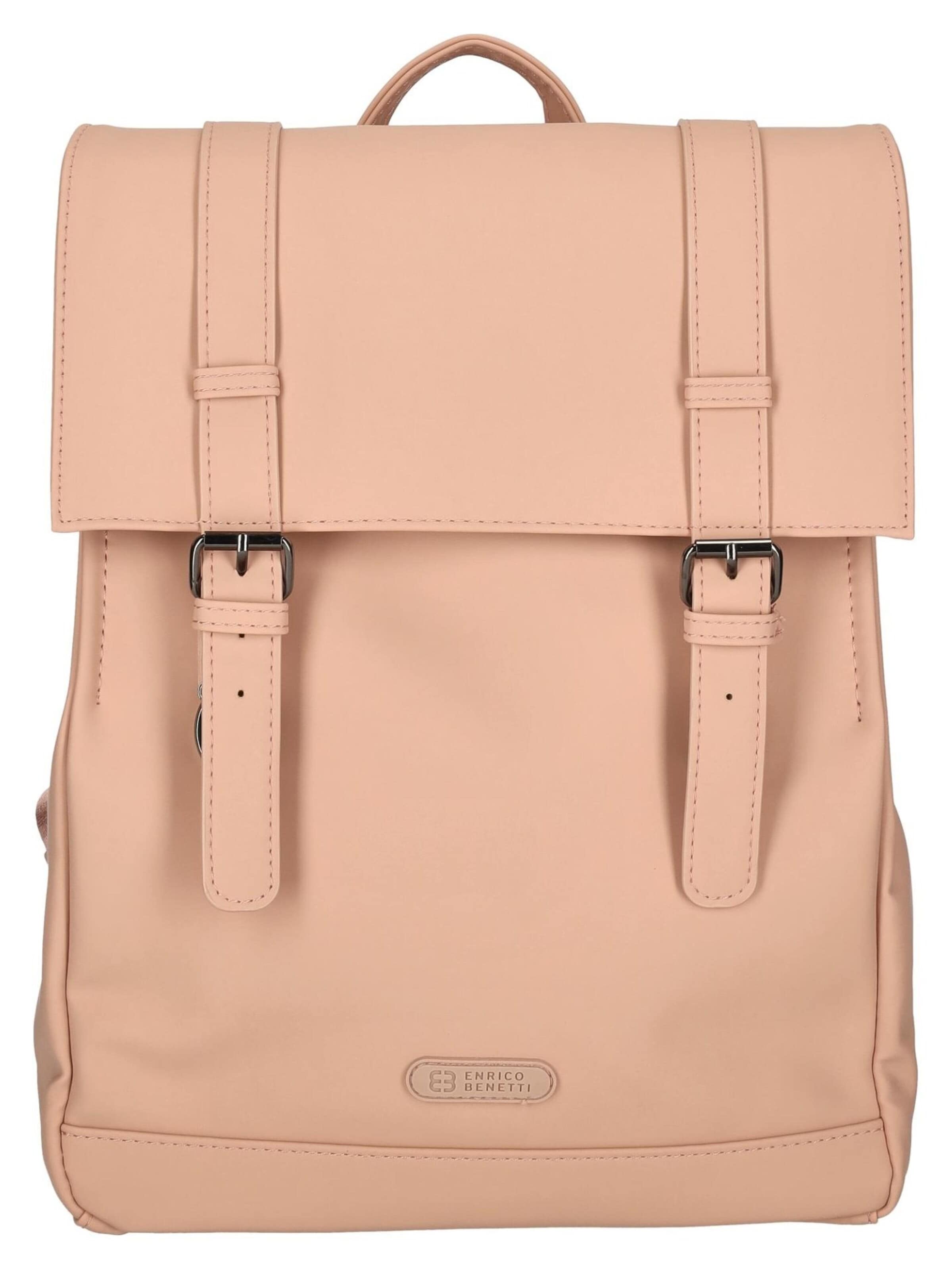 Enrico Benetti Backpack in Pink: front
