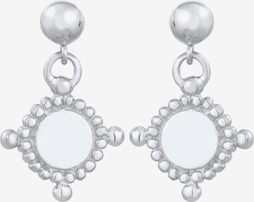 Boucles d'oreilles ELLI en argent : devant