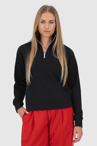 Alife and Kickin Sweatshirt 'AKBeliz' in Black: front