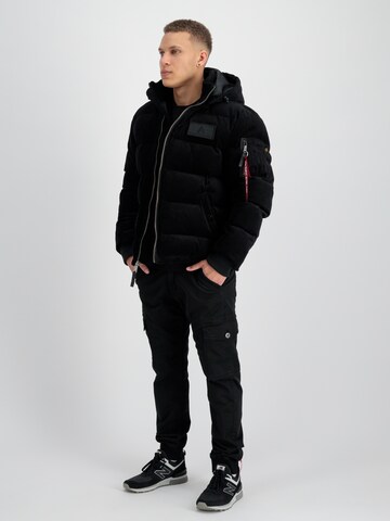 Veste d’hiver ALPHA INDUSTRIES en noir