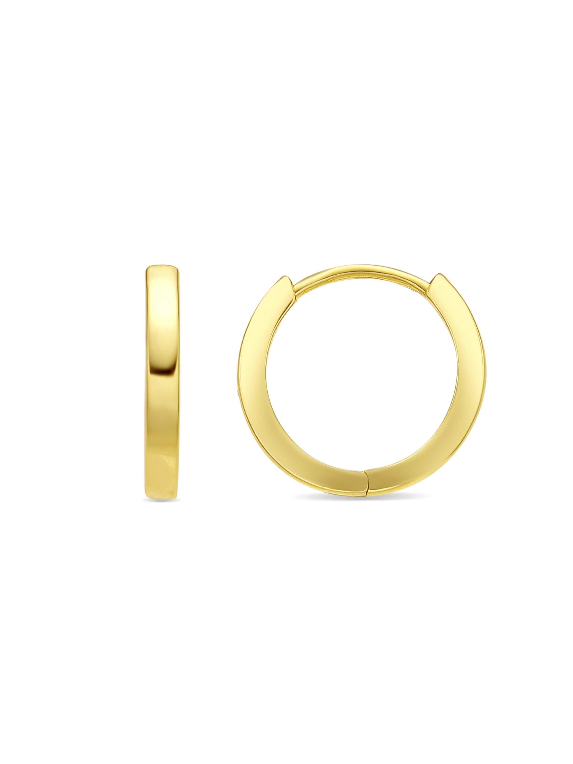 Boucles d'oreilles 'Erespa' Luxenter en or : devant