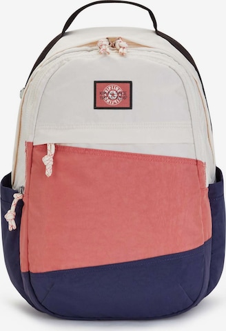 KIPLING - Mochila 'Xavi' em azul: frente