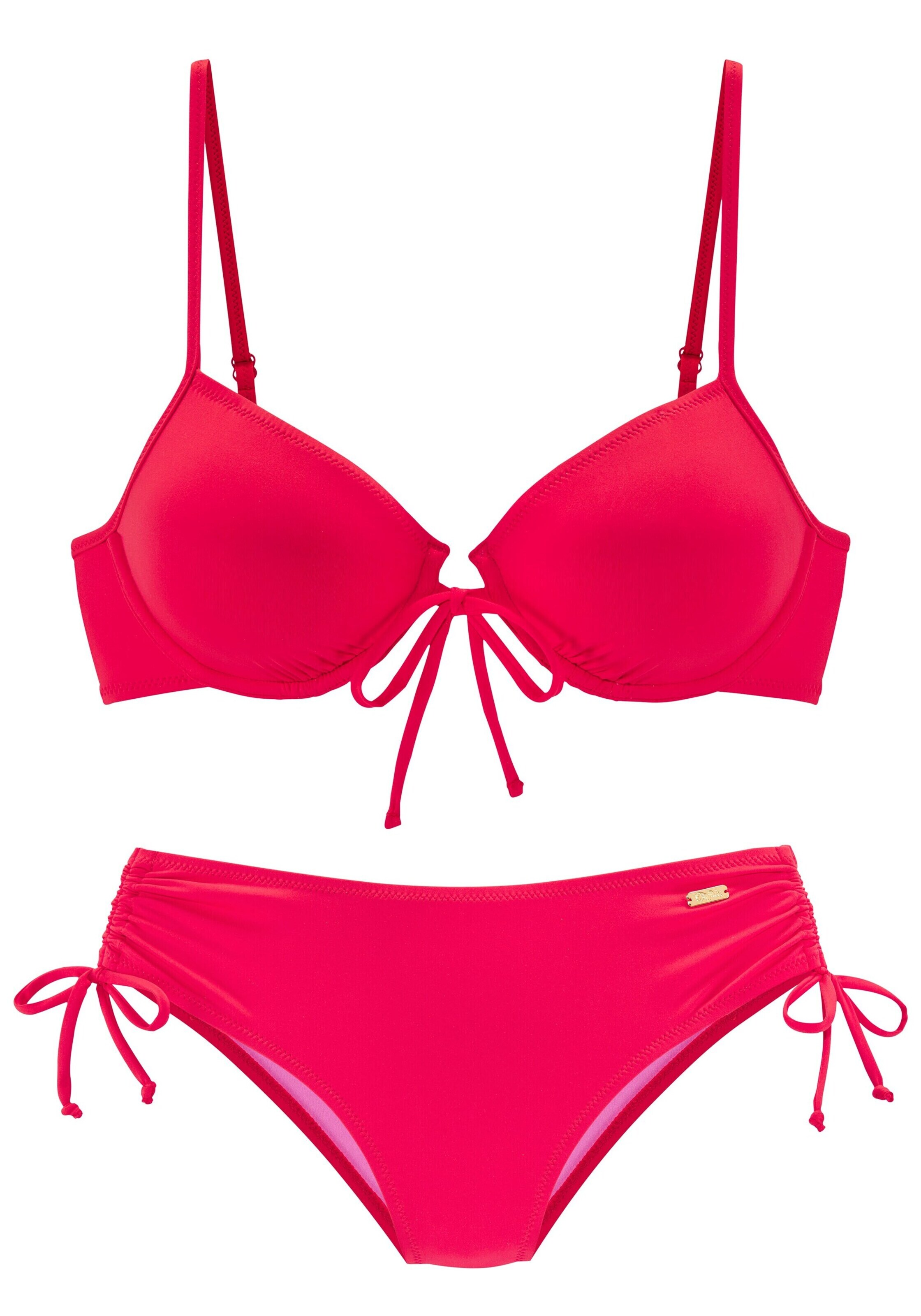 BUFFALO T-shirt Bikini in Red: front