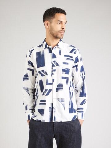 Regular fit Camicia di ANTONY MORATO in blu: frontale
