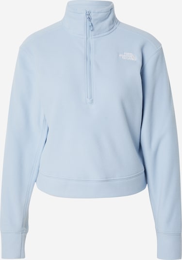 THE NORTH FACE Sportpullover '100 GLACIER' in hellblau / weiß, Produktansicht