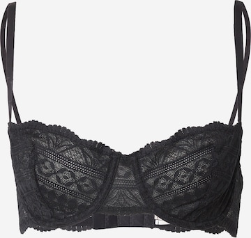 Soutien-gorge 'IDOLE - N*9' ETAM en noir : devant