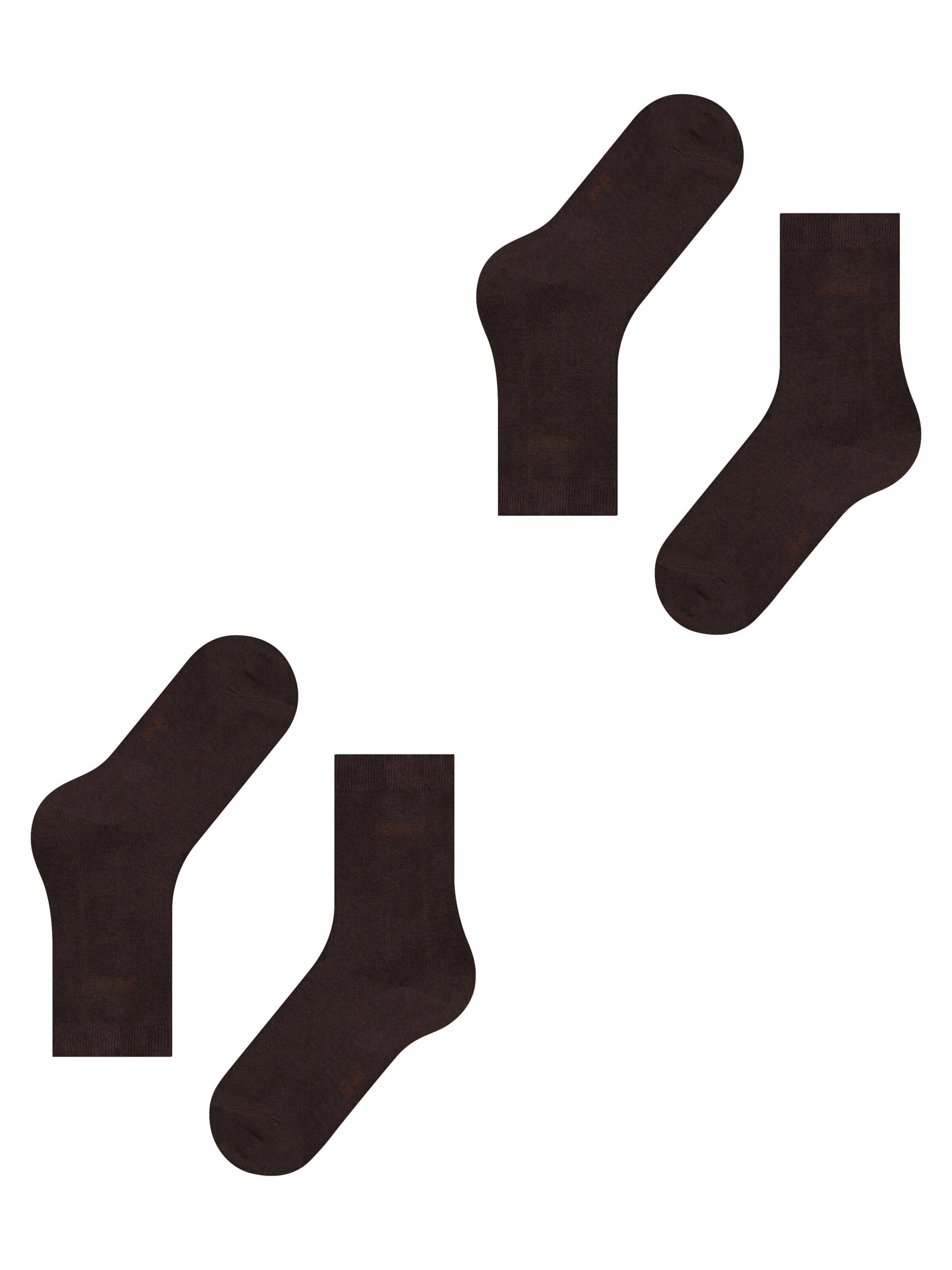 ESPRIT Socks 'Uni 2-Pack' in Brown
