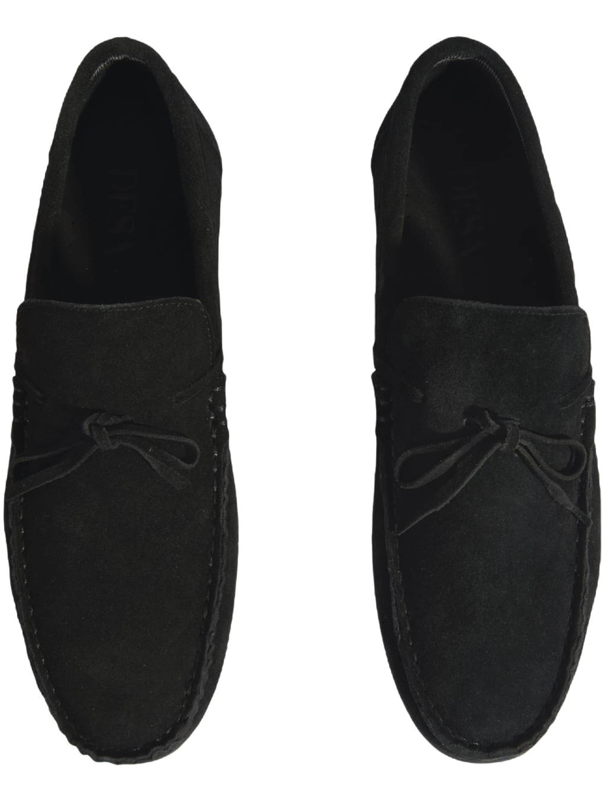 Mocassin 'Beleg' Desa en noir : devant