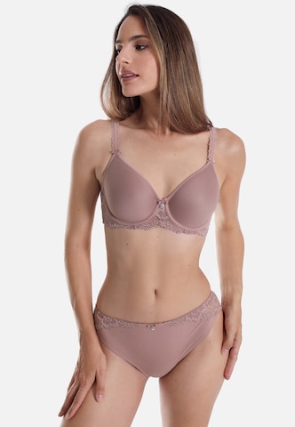 sassa T-shirt Bra 'INDIAN SUMMER' in Pink: front