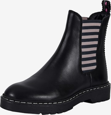 Crickit Chelsea Boots in Schwarz: predná strana