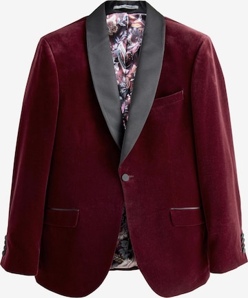 Slim fit Giacca da completo di Next in rosso: frontale