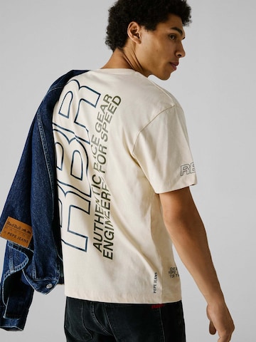 T-Shirt Red Bull Racing x Pepe Jeans en blanc