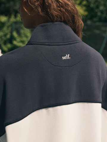 self. Sweatshirt in Blau