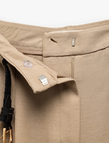 Koton Wide Leg Hose in Braun