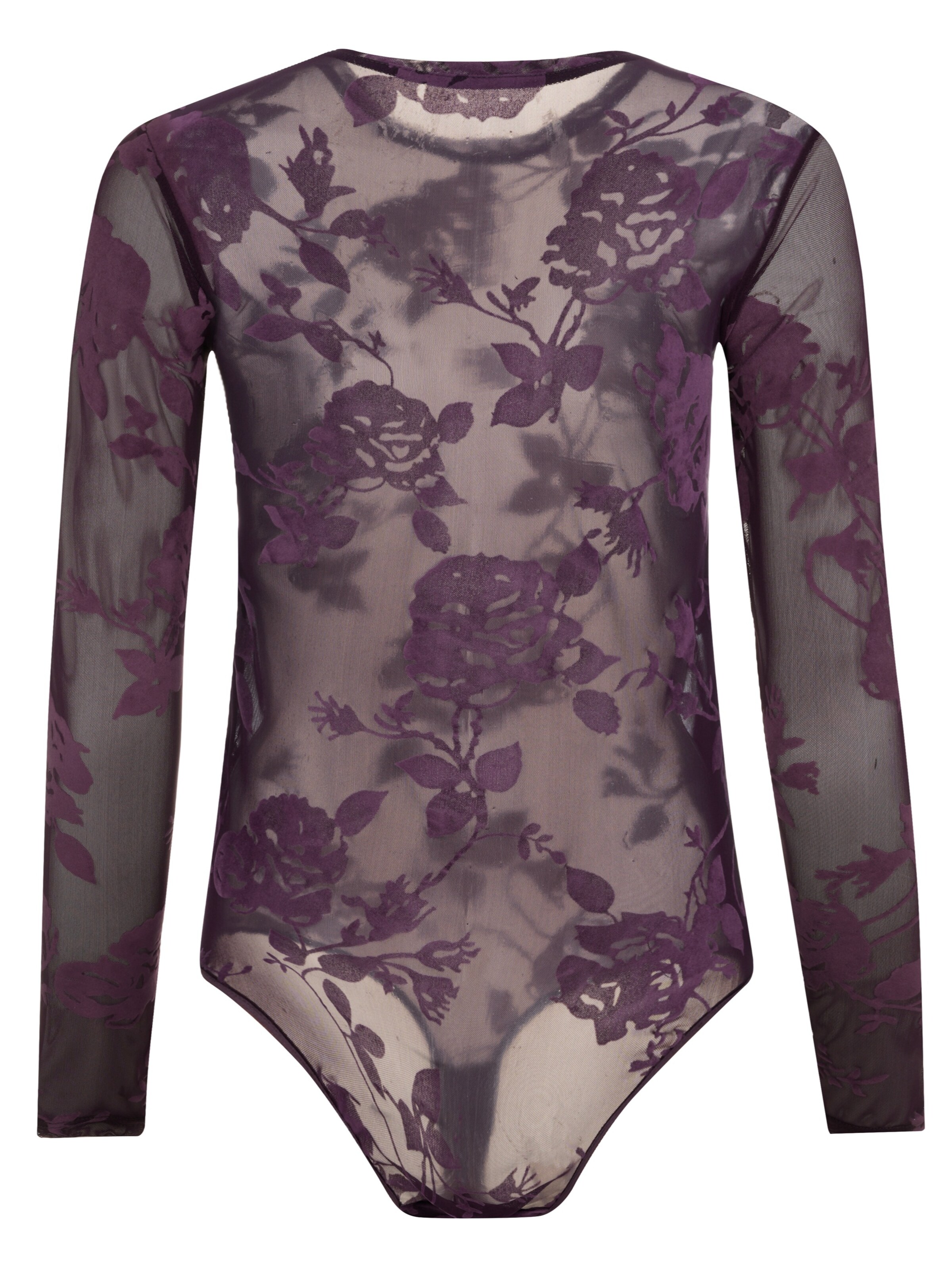 Evoni Blouse Bodysuit in Brown