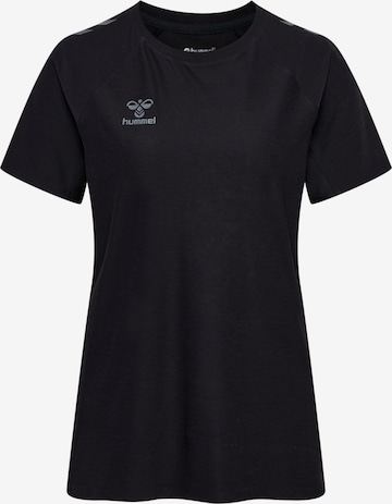 T-shirt fonctionnel 'Cima 2.0' Hummel en noir : devant