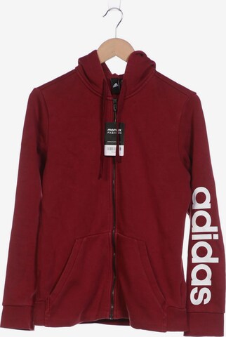 ADIDAS PERFORMANCE Sweatshirt & Zip-Up Hoodie in L in Red: front