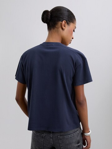 Scalpers Shirt 'Plainskullv' in Blue