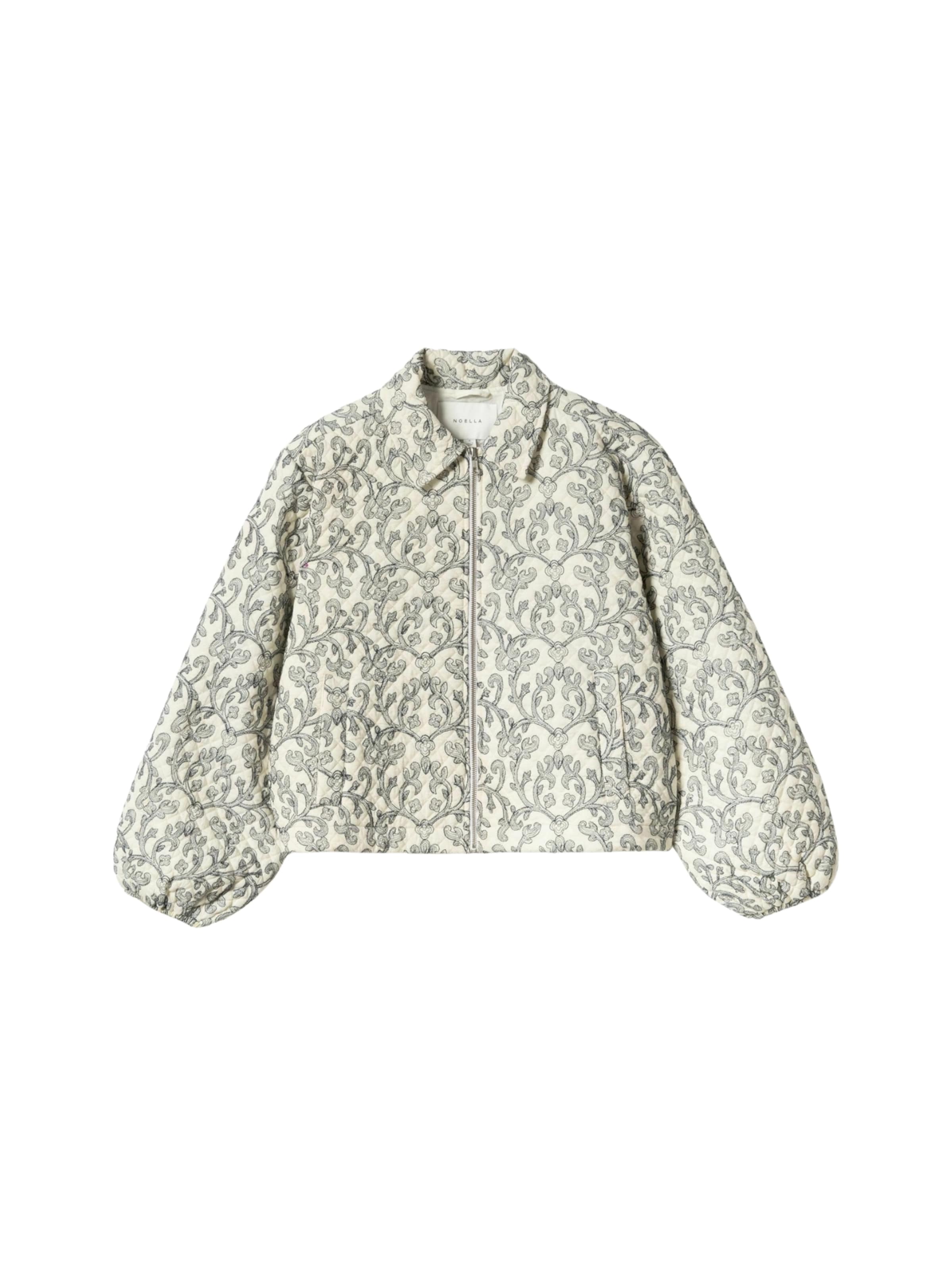 Noella Välikausitakki ' N-Mariam Jacket ' värissä valkoinen: etupuoli