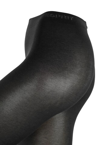 ESPRIT Tights 'Cotton' in Black