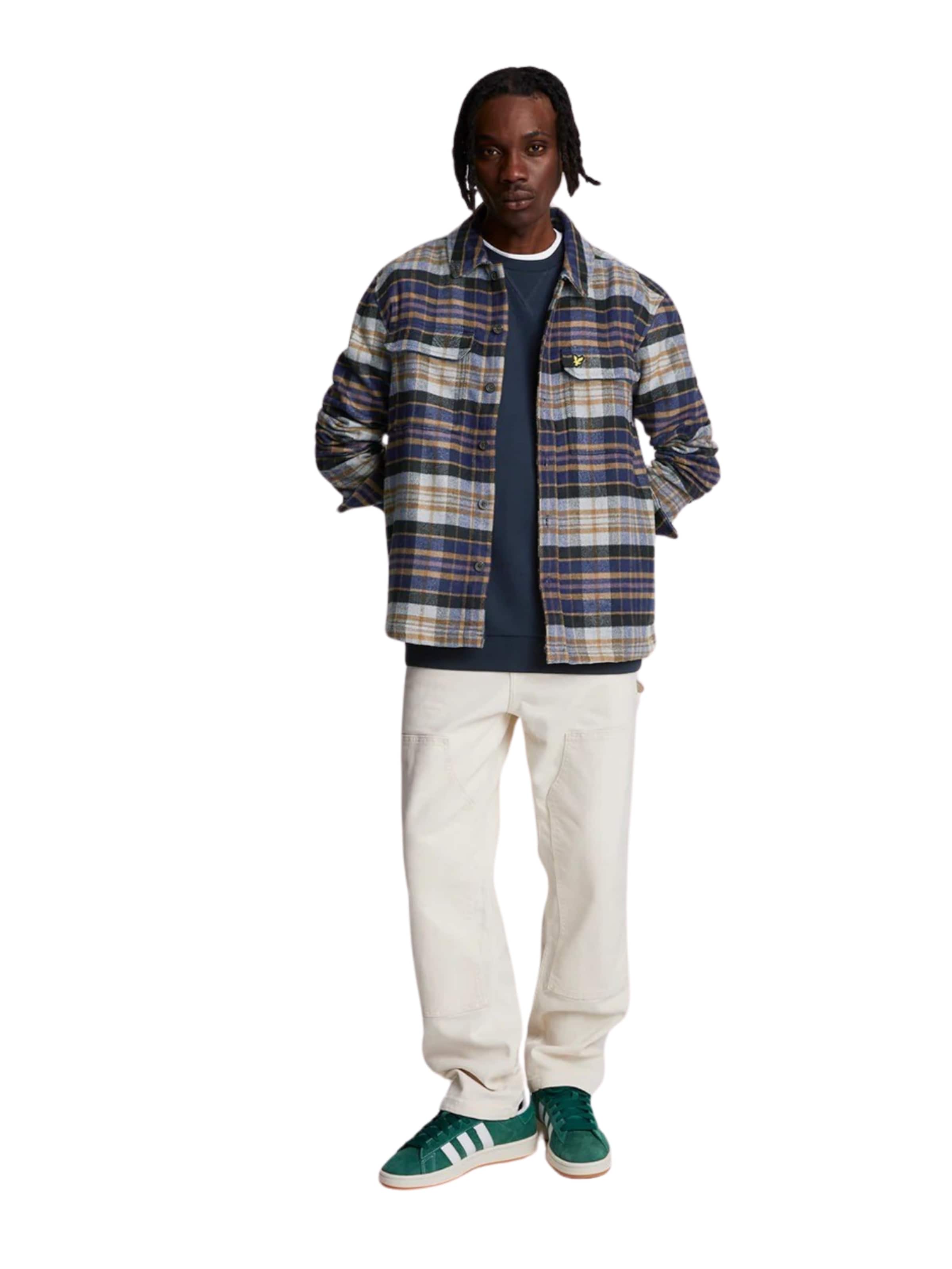 Coupe regular Chemise Lyle & Scott en bleu