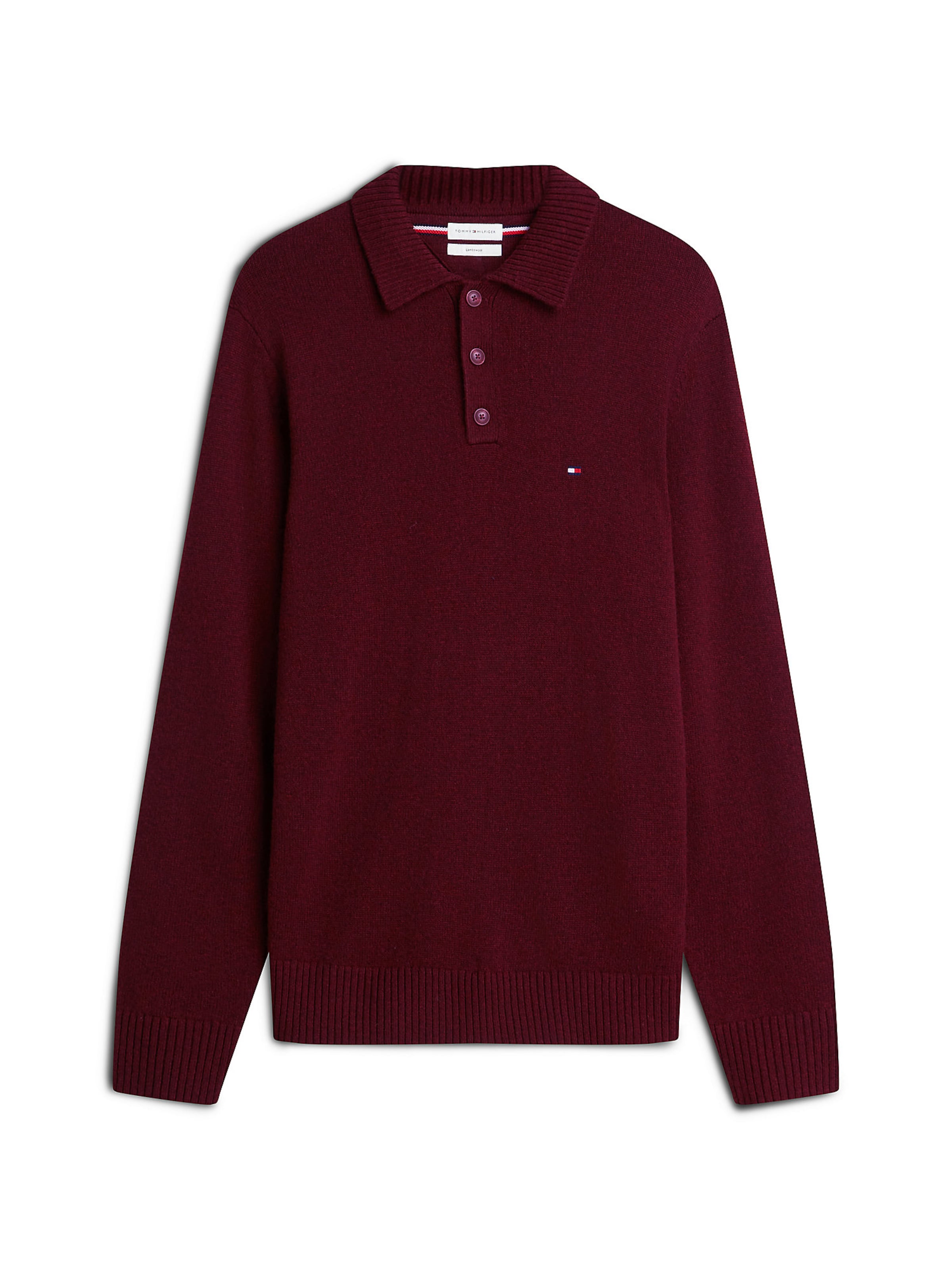 TOMMY HILFIGER Pullover in Rot: Vorderseite