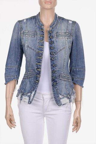 Dondup Jeansjacke XS in Blau: predná strana