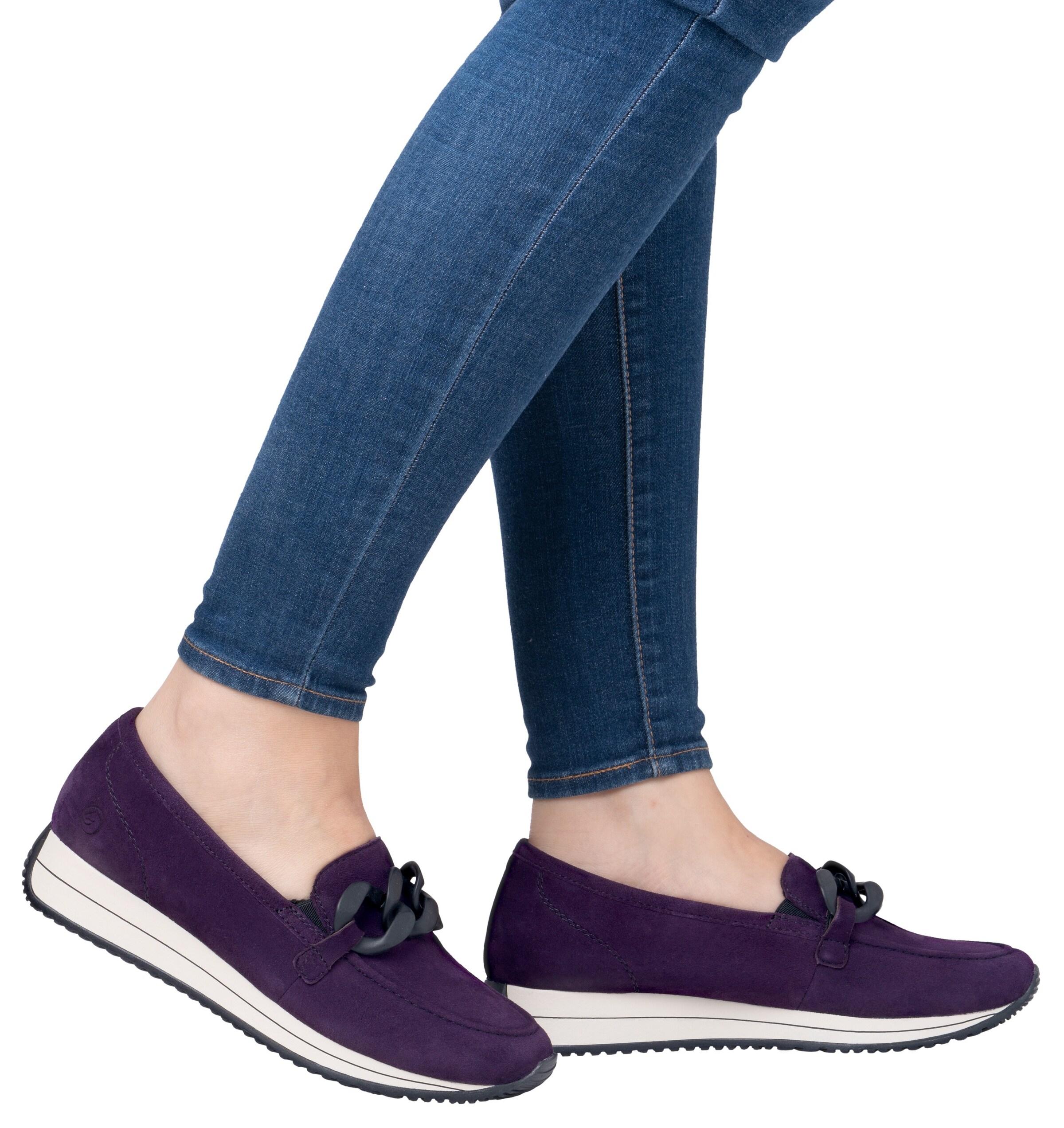 REMONTE Slipper 'D0H10' in Lila: Vorderseite