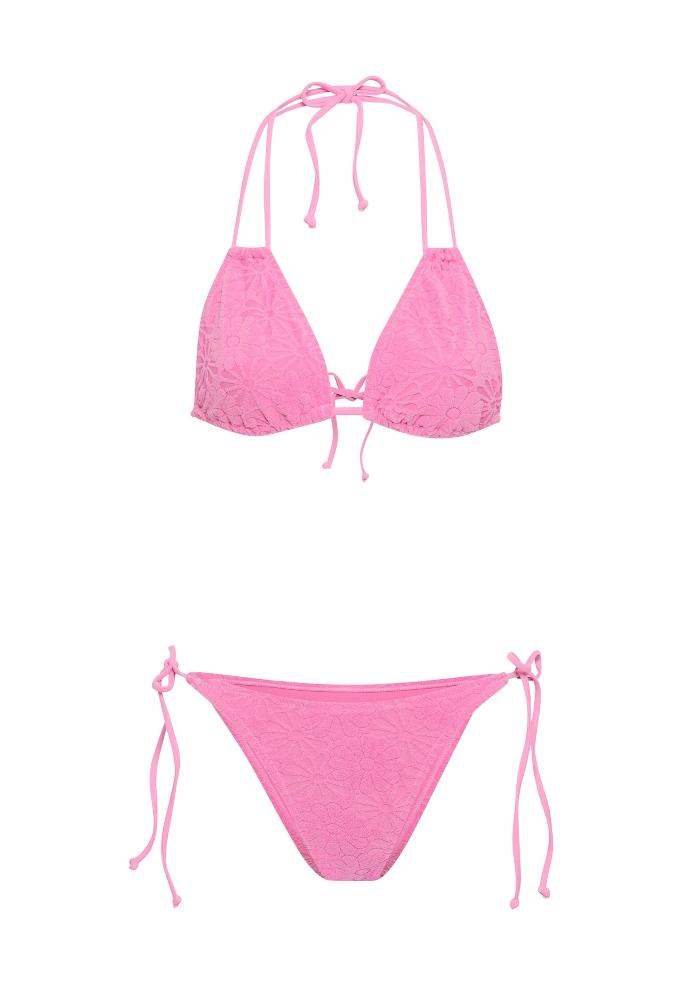 rozā LSCN by LASCANA Trijstūra formas Bikini: no priekšpuses