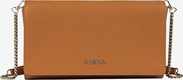 Roeckl Clutch 'Liz' in Brown: front