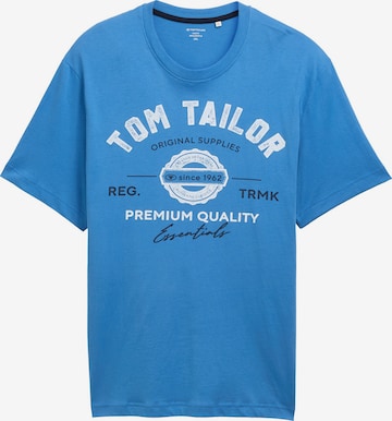 TOM TAILOR Men + Paita värissä sininen: etupuoli