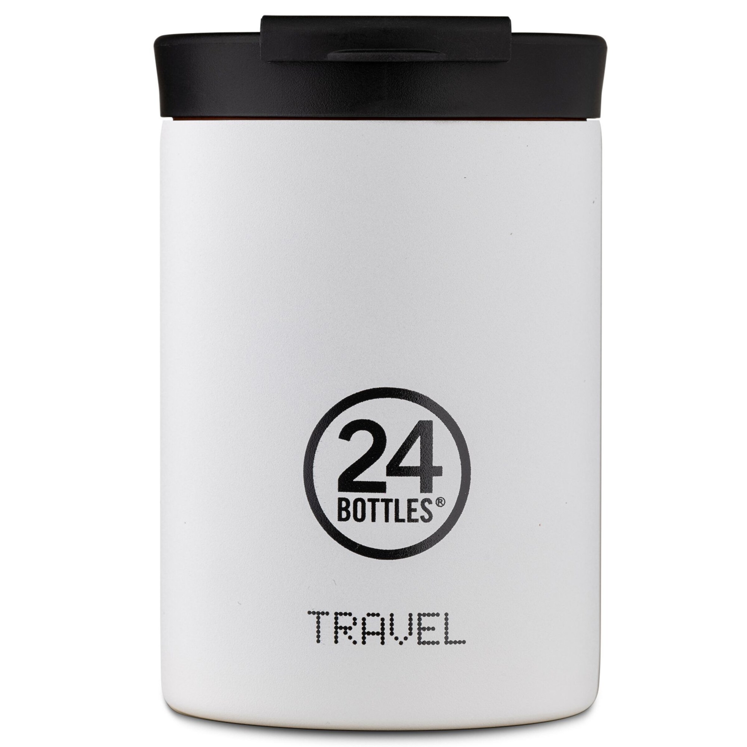 Gourdes 'Travel ' 24Bottles en blanc : devant