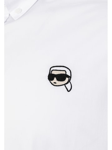Karl Lagerfeld - Regular Fit Camisa em branco