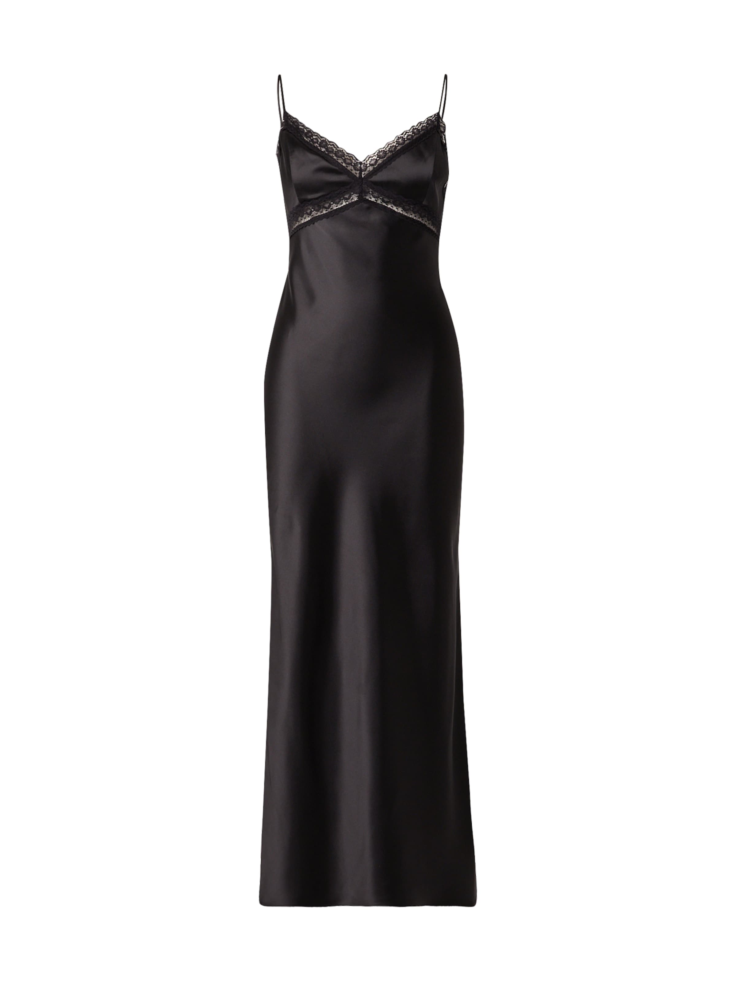 Gina Tricot Φόρεμα σε μαύρο: μπροστά