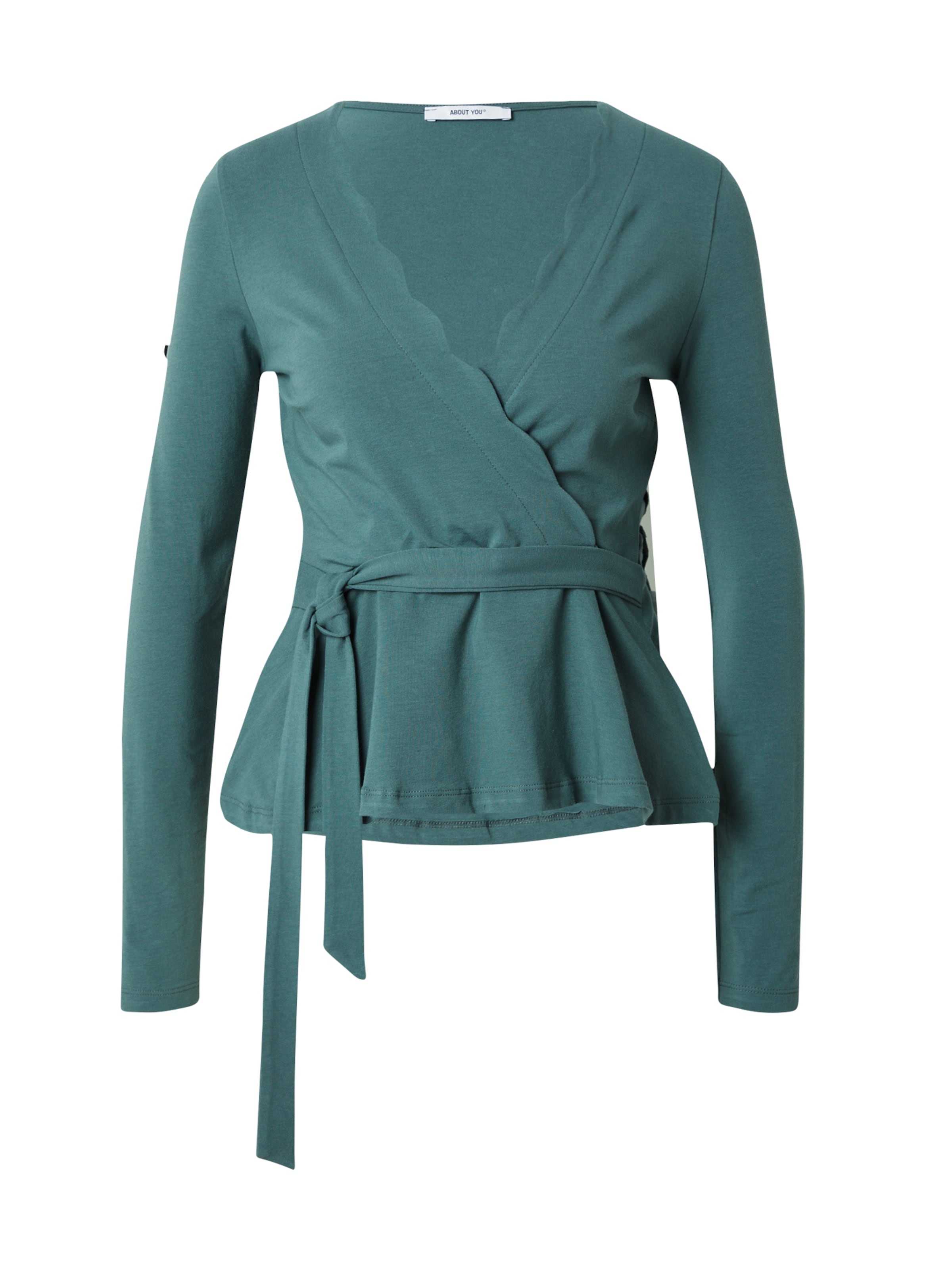 ABOUT YOU Shirt 'Aurelie ' in Green: front