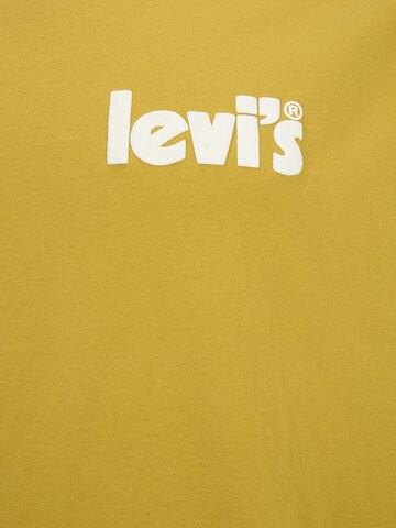 Levi's® Big & Tall Shirt 'Relaxed Fit Tee' in Yellow