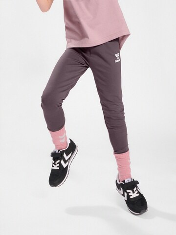 Hummel Skinny Leggings 'Onze' in Lila