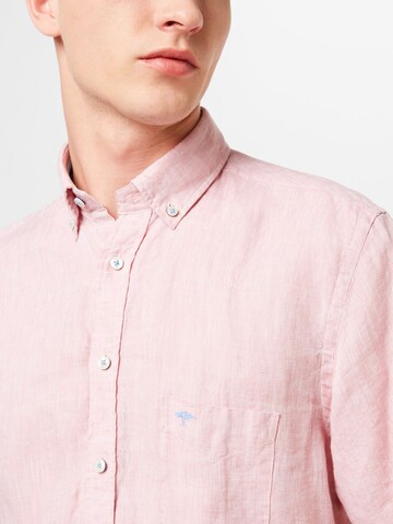 FYNCH-HATTON Regular fit Button Up Shirt in Pink