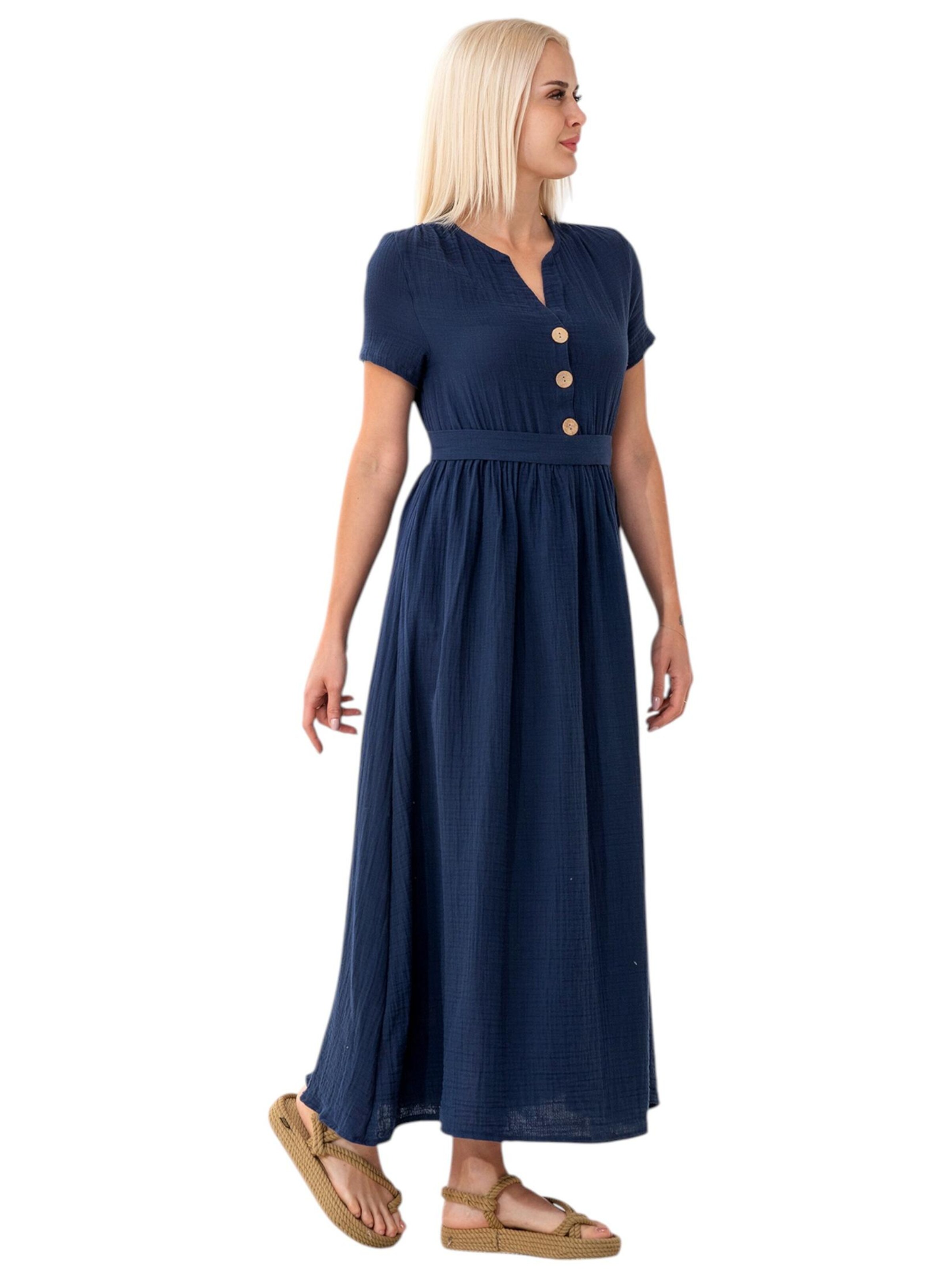Robe d’été 'MIRA' WENOR en bleu