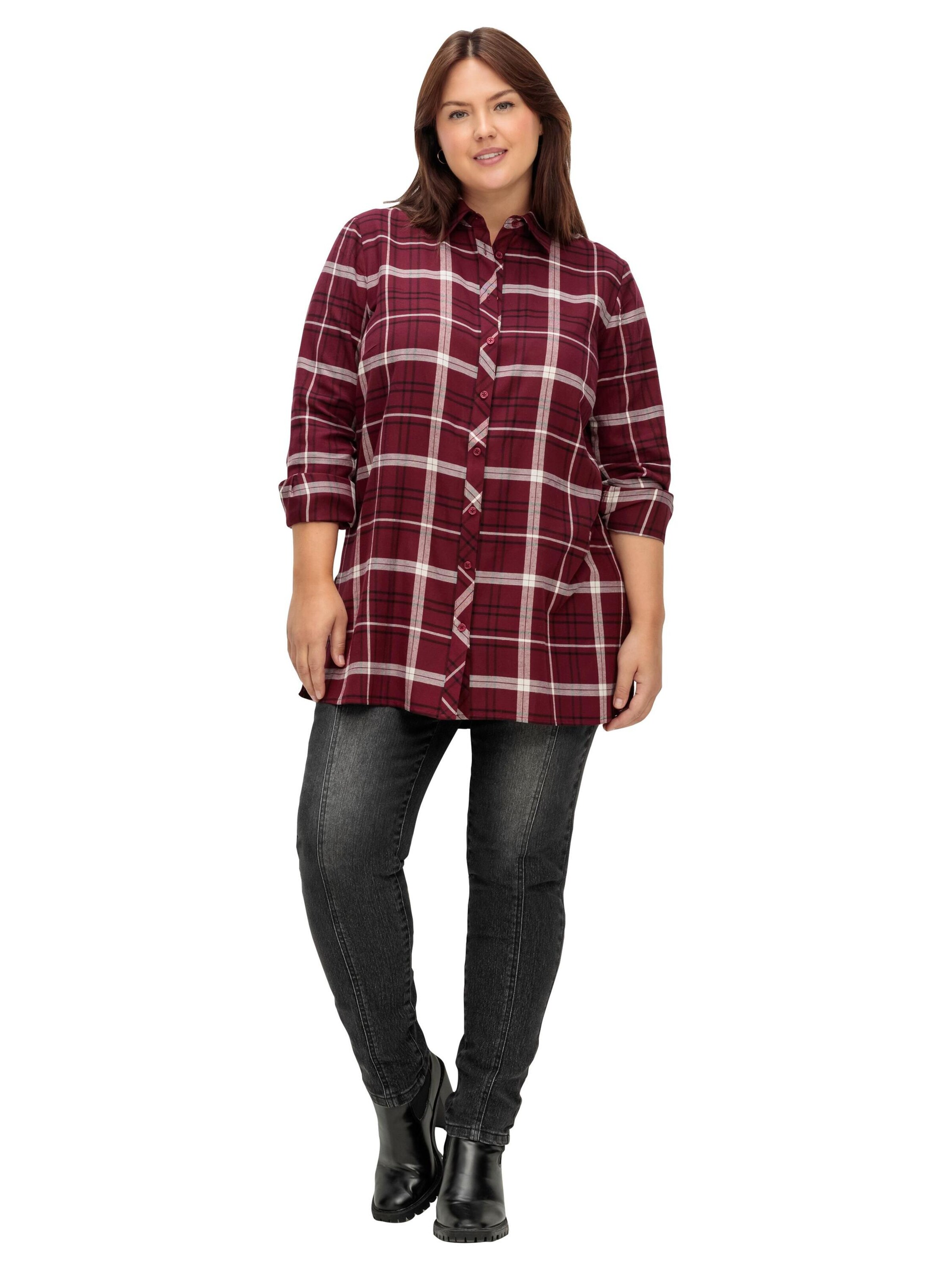 SHEEGO Блуза в червено