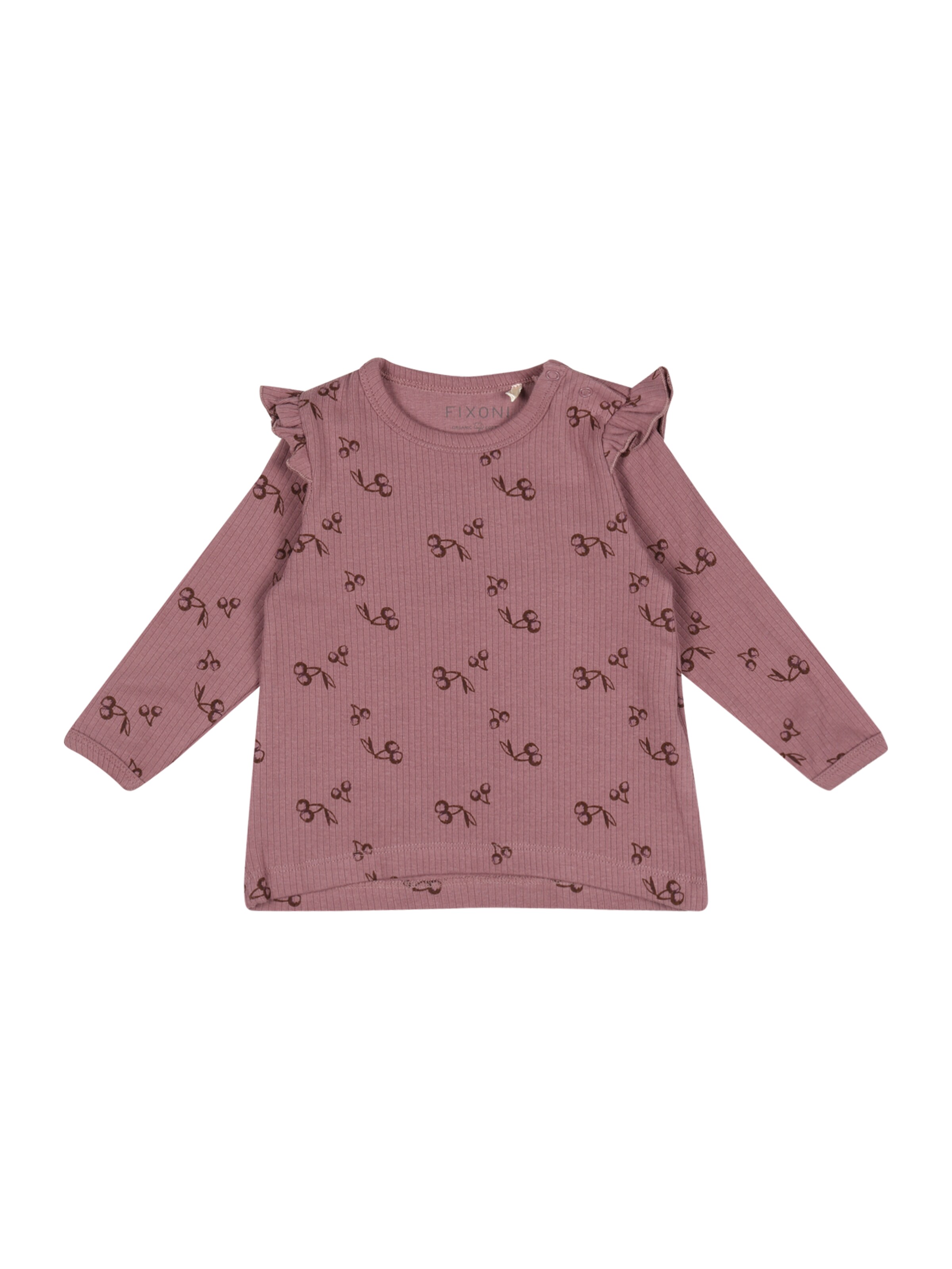 T-Shirt Fixoni en violet : devant