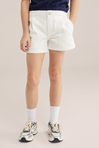 Loosefit Jean WE Fashion en blanc : devant