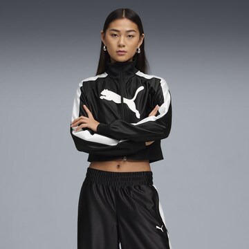 PUMA Trainingsjacke 'Future T7' in Schwarz: Vorderseite
