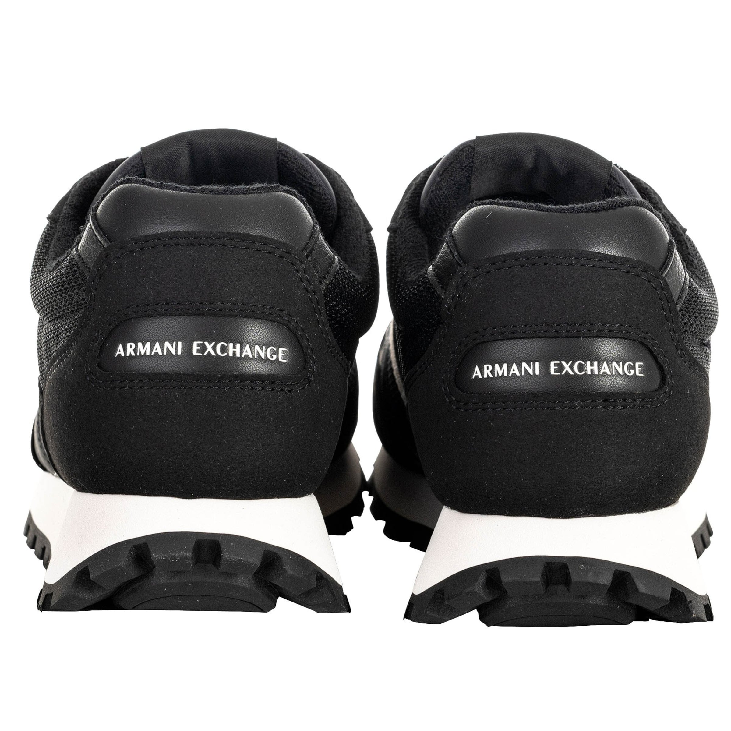 ARMANI EXCHANGE Rövid szárú sportcipők - fekete