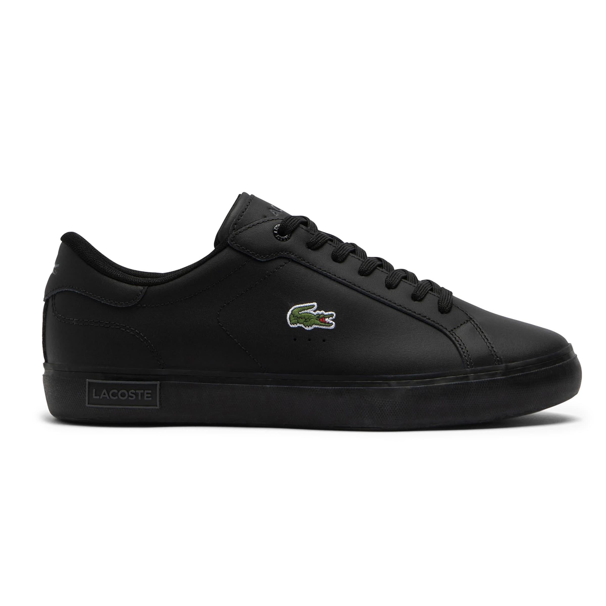 Sneaker bassa di LACOSTE in nero: frontale